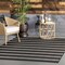 Nuloom Alexis Striped Indoor/Outdoor Area Rug 5ft 3in x 7ft 6in OWDN28A-53076 - alternate 1